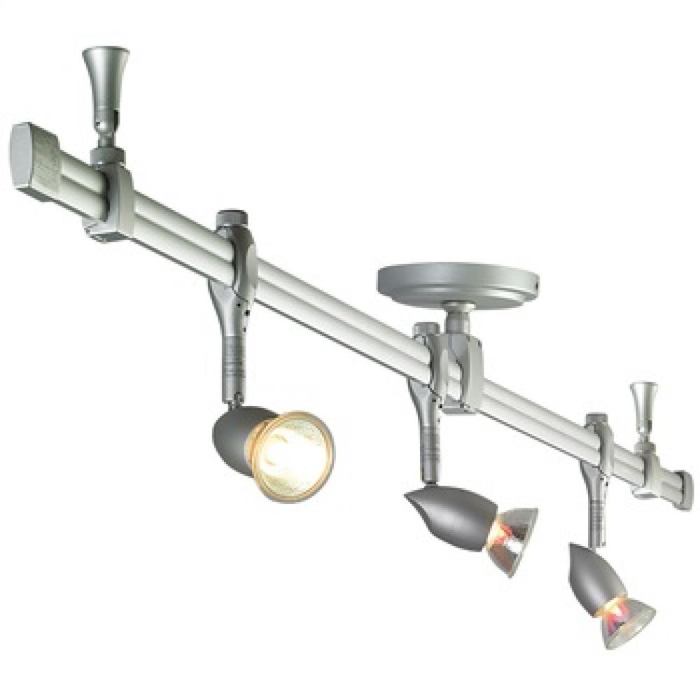 4&#39; Straight Rail Kit with (3) Neat Fixtures