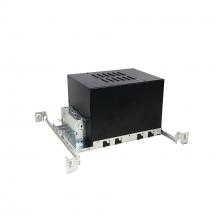 Nora NCHA3-6L4P01 - 6" Sapphire III Adjustable Non-IC New Construction Housing, 38W / 3500lm, 120V Input, Phase