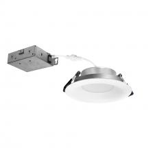 Nora NCSC-R4D1TWMPW - 4" Contractor Series Can-less LED Downlight with Deep Reflector, Selectable CCT, Matte Powder