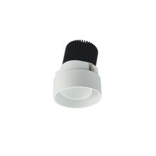 Nora NIO-2RTLA30QMPW - 2" Iolite LED Round Trimless Adjustable, 10-Degree Optic, 800lm / 12W, 3000K, Matte Powder White