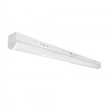 Nora NLSTR-4L1334W/EM - 48" LED Tunable Strip Light, 3300lm / 24W, Selectable CCT (30/35/40K), White finish, 120-277V