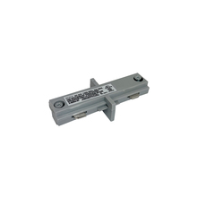 Nora NT-310S - Straight Connector for 1 Circuit Track, Silver