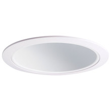 Nora NTA-99 - Specular White Cone Reflector with White Plastic Ring