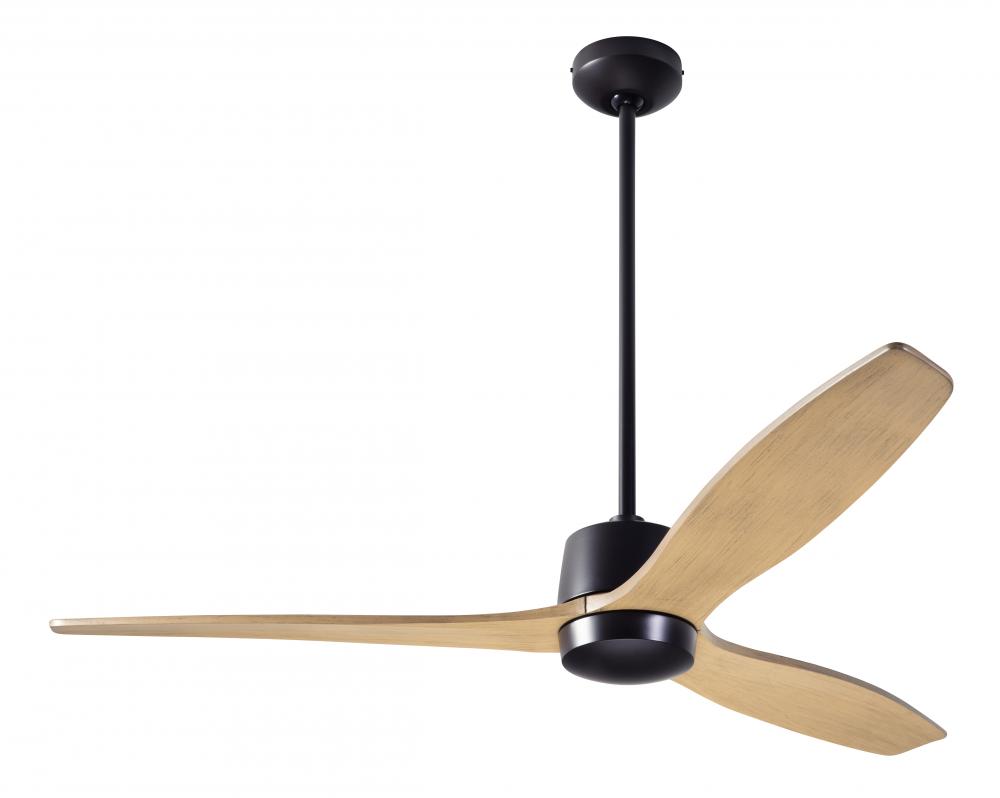 Arbor DC Fan; Dark Bronze Finish; 54&#34; Maple Blades; No Light; Remote Control