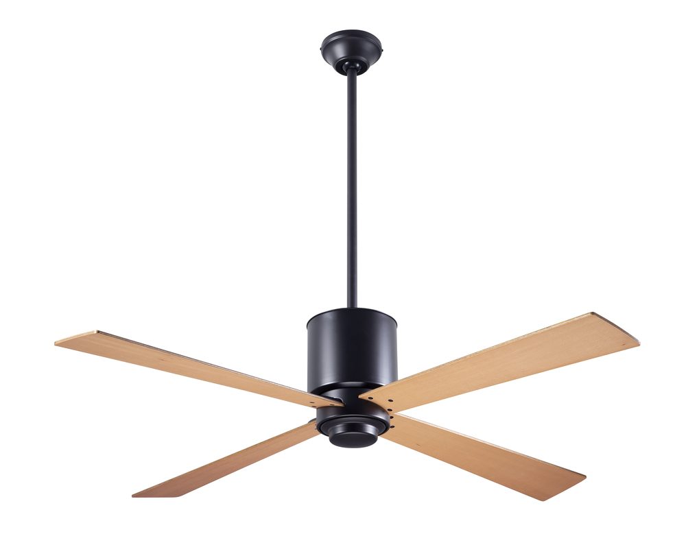 Lapa Fan; Dark Bronze Finish; 50&#34; Maple Blades; No Light; Fan Speed and Light Control (2-wire)