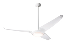 Modern Fan Co. IC3-GW-56-WH-570-RC - IC/Air (3 Blade ) Fan; Gloss White Finish; 56" White Blades; 20W LED; Remote Control
