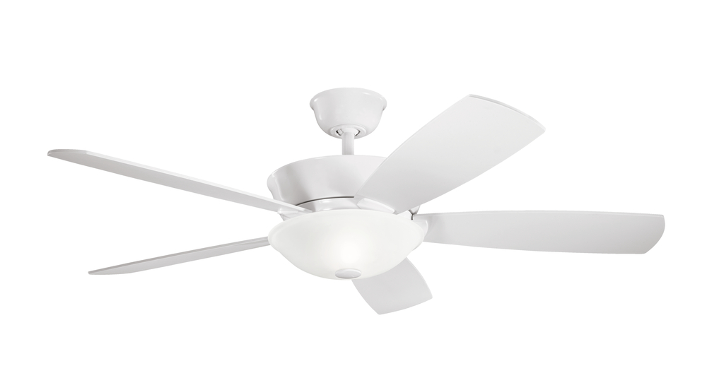 Skye LED 54&#34; Fan White