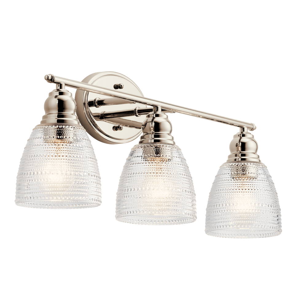 Karmarie™ 3 Light Vanity Light Polished Nickel