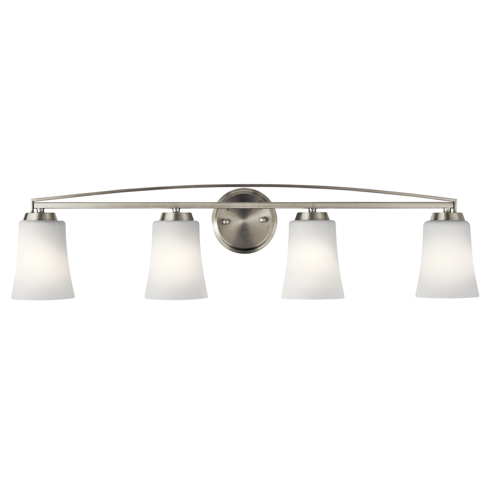 Tao 4 Light Vanity Light Brushed Nickel