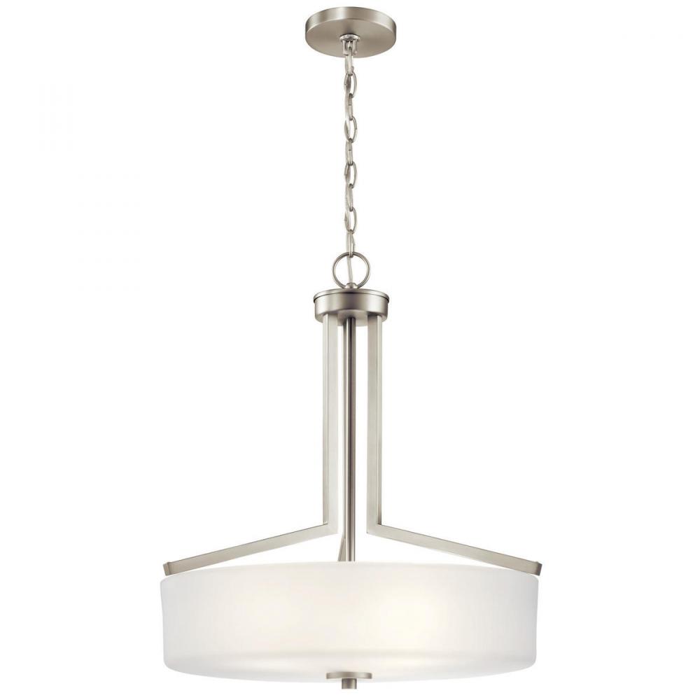 Skagos™ 3 Light Pendant Brushed Nickel