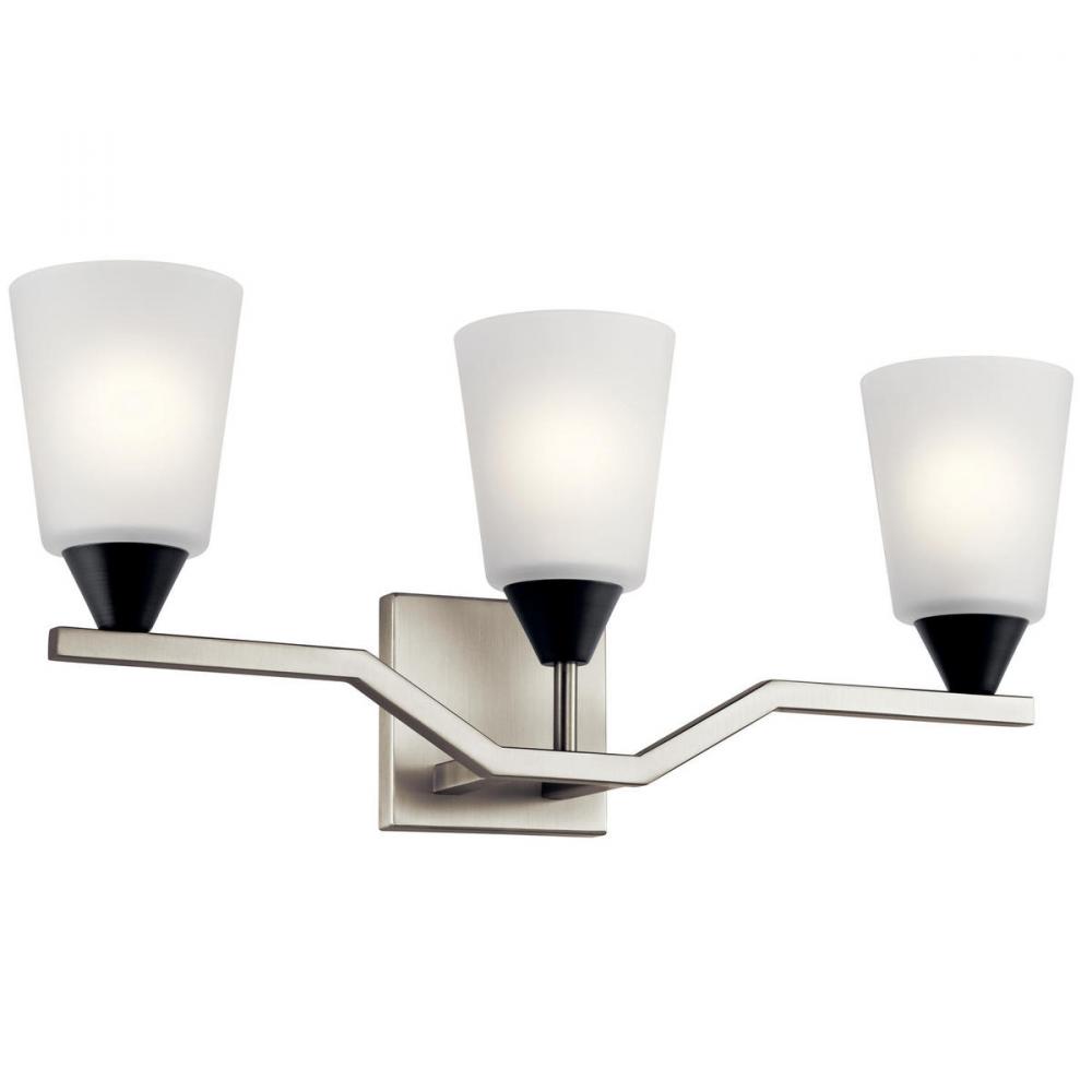 Skagos™ 3 Light Vanity Light Brushed Nickel