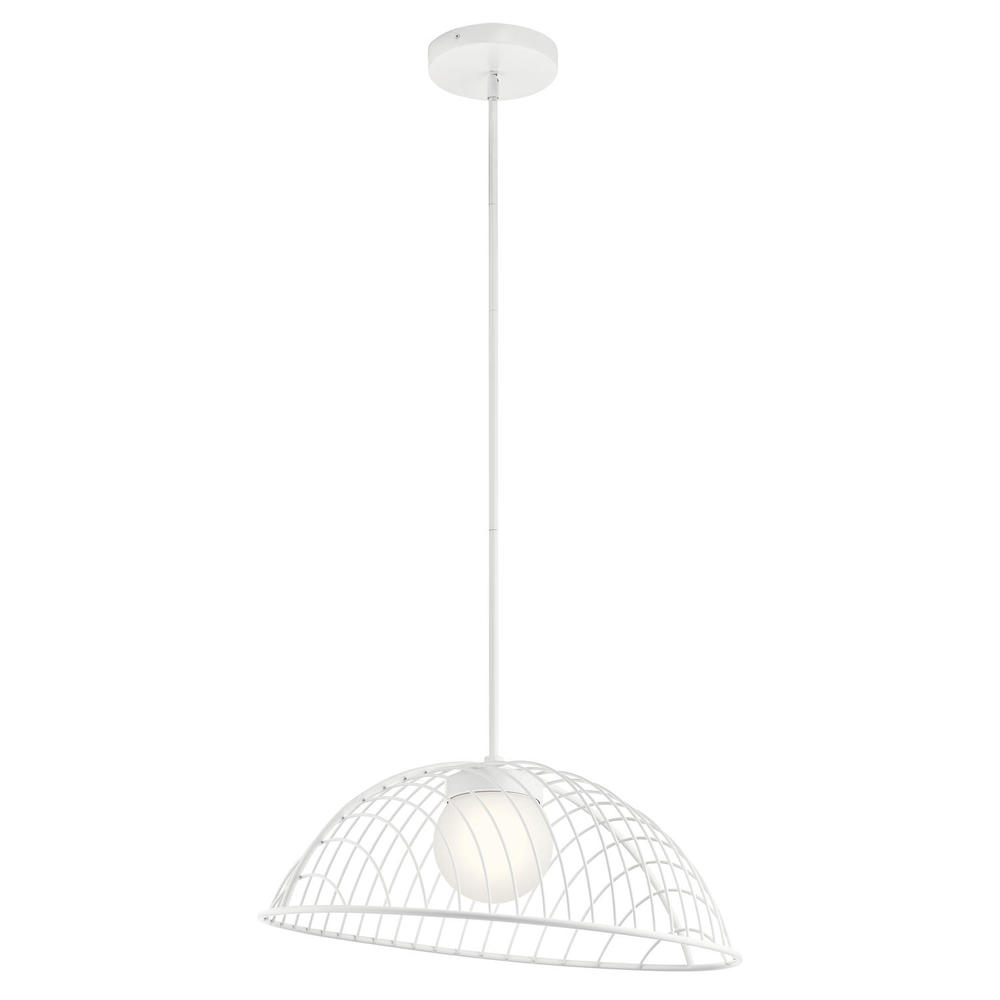 Clevo™ LED 3000K 24&#34; Pendant White