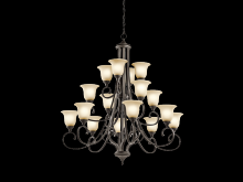 Kichler 43192OZ - Chandelier 16Lt