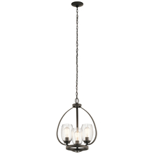 Kichler 44059OZ - Tuscany 3 Light Mini Chandelier Olde Bronze®