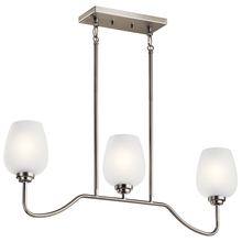 Kichler 44379NI - Linear Chandelier 3Lt