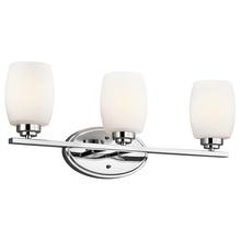 Kichler 5098CHL18 - Bath 3Lt LED