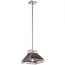 Kichler 52039CLP - Grendel™ 1 Light Pendant Classic Pewter