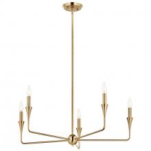 Kichler 52689CPZ - Chandelier 5Lt