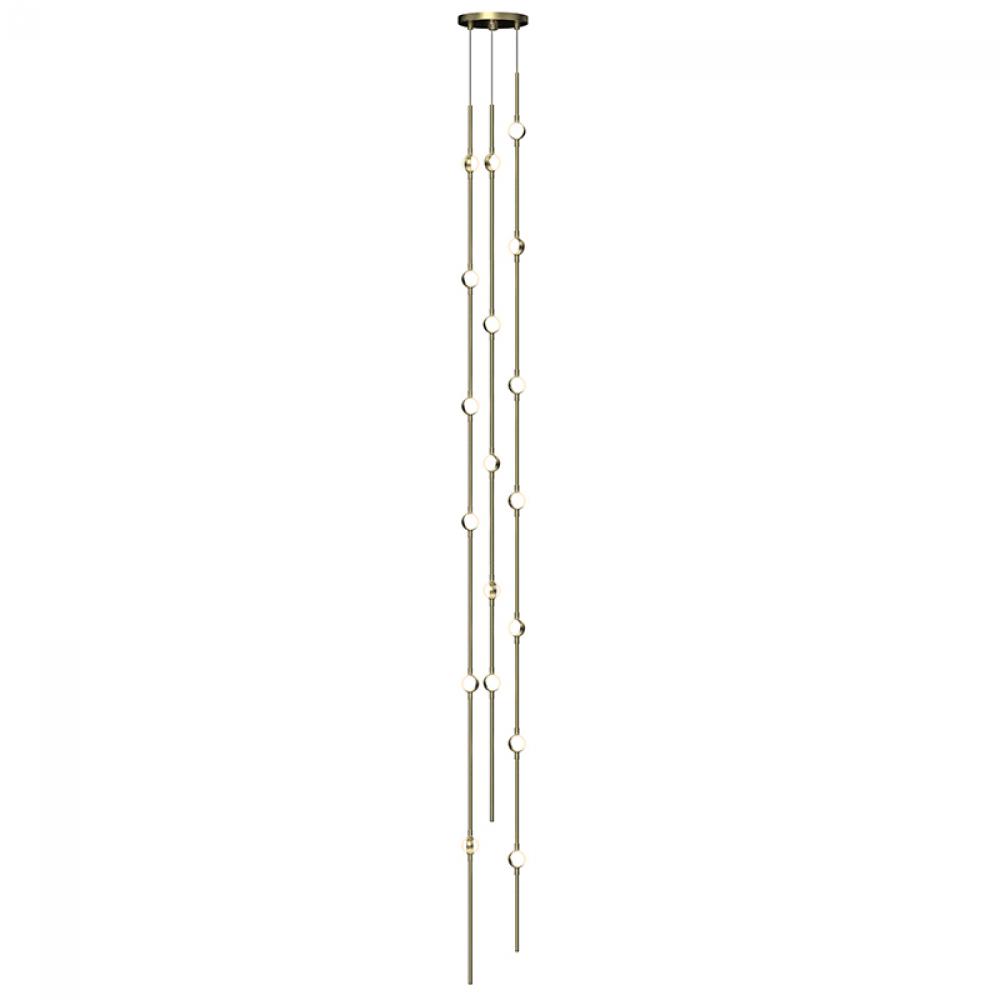 Andromeda Tall 6&#34; Round LED Pendant