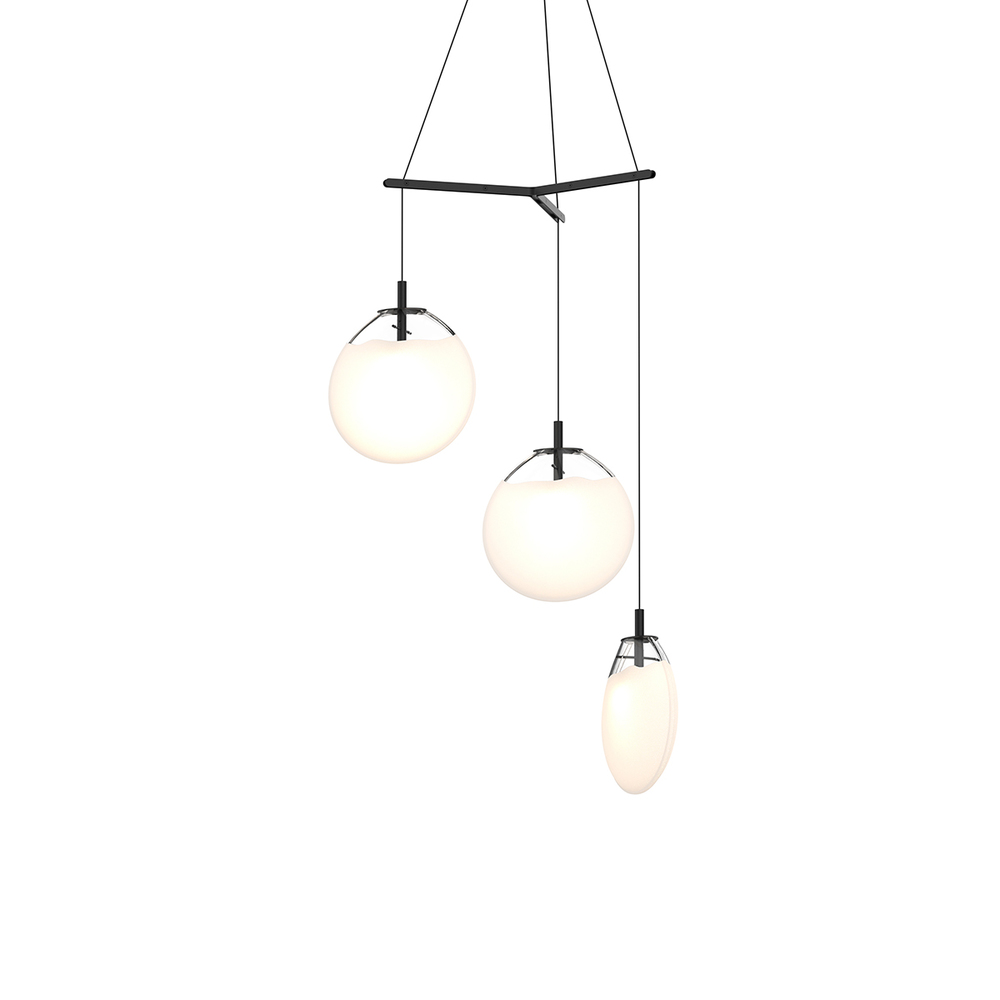 Medium 3-Light Tri-Spreader LED Pendant