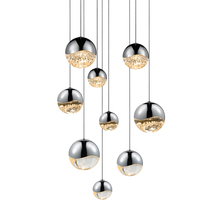 Sonneman 2916.01-AST - 9-Light Round Assorted LED Pendant