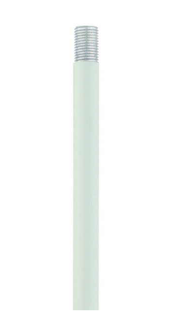 White 12&#34; Length Rod Extension Stem