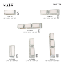 Livex Lighting 10132-05 - 2 Lt Polished Chrome ADA Bath Vanity