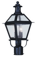 Livex Lighting 2042-07 - 2 Light Bronze Outdoor Post Lantern