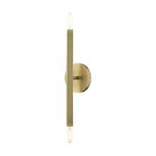 Livex Lighting 46981-01 - 2 Lt Antique Brass ADA Sconce