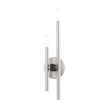 Livex Lighting 49342-91 - 2 Lt Brushed Nickel  ADA Double Sconce