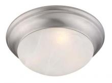 Livex Lighting 7303-91 - 2 Light Brushed Nickel Ceiling Mount