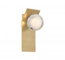 Lib & Co. US 10123-05 - Vinci, 1 Light LED Wall Mount, Soft Brass