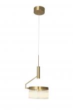 Abra Lighting 10101PN-BB-Fleming - Off-set Lightwave Pendant