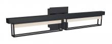 Abra Lighting 20130WV-BL-Pane - (m) Framed Vanity with Frosted Glass Diffuser