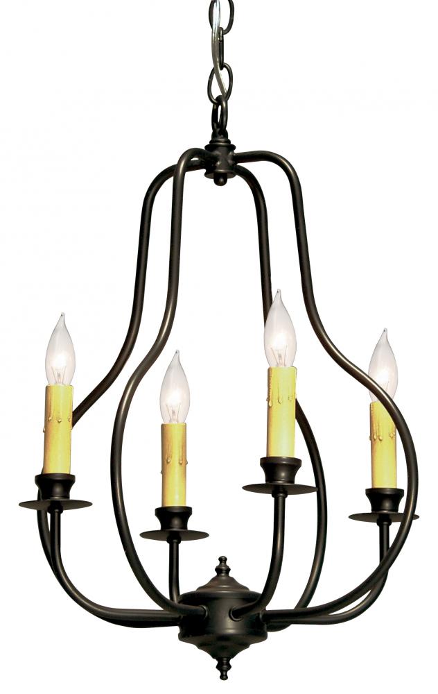 15&#34; Wide Epare 4 Light Chandelier