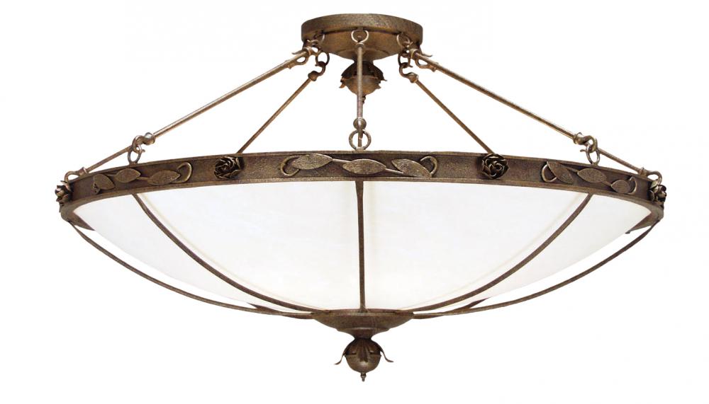 48&#34; Wide Arabesque Semi-Flushmount