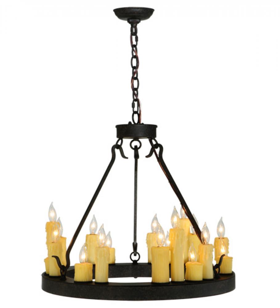 24&#34;W Deina 18 LT Chandelier