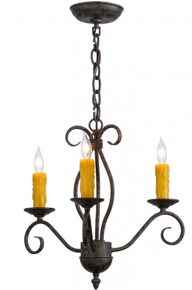 18&#34; Wide Sienna 3 LT Chandelier