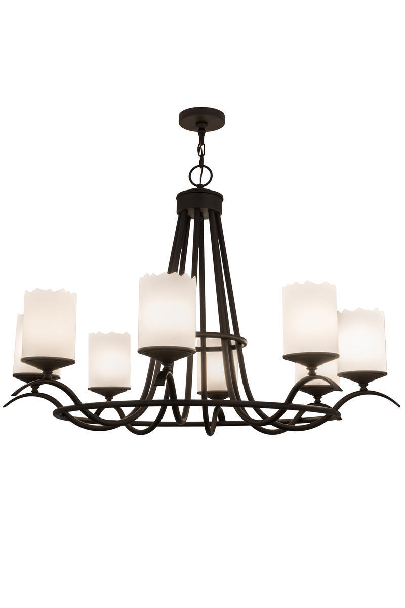 48&#34; Wide Octavia 8 Light Chandelier