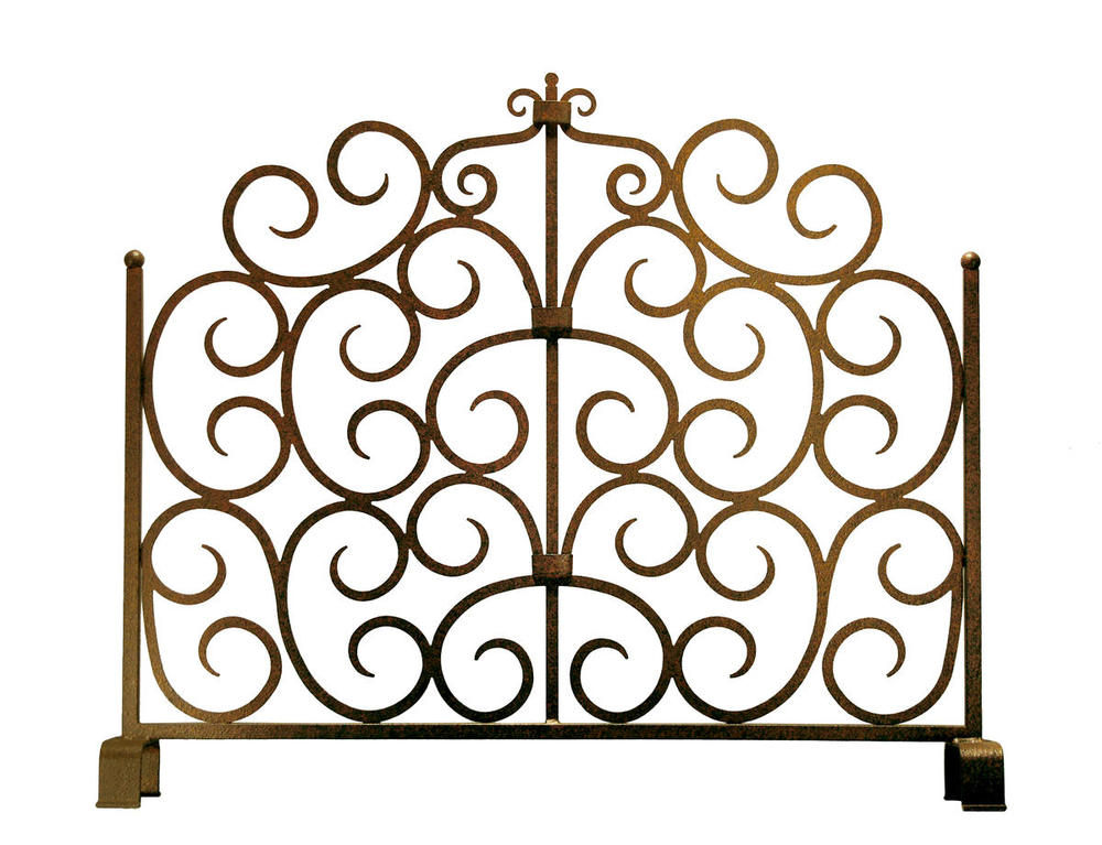 42&#34; Wide Scroll Tempest Fireplace Screen