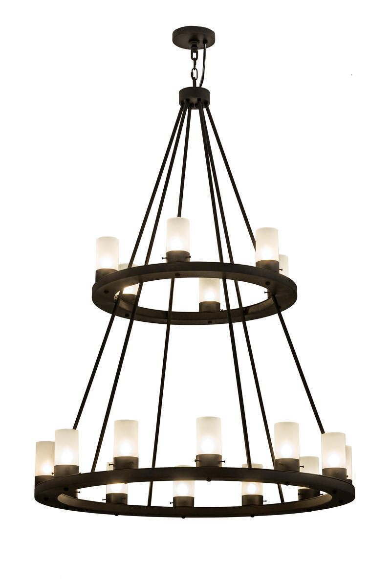 42&#34;W Loxley 18 LT Two Tier Chandelier