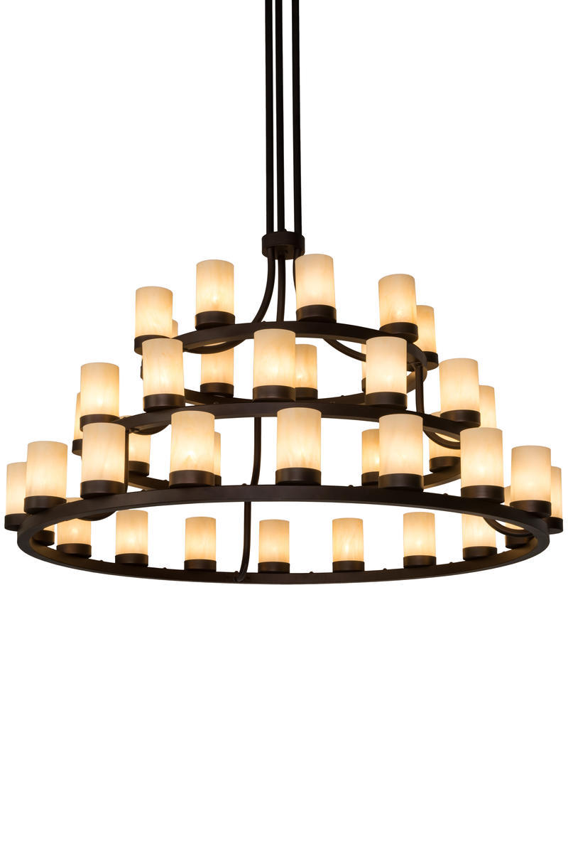 72&#34; Wide Loxley 39 Light Three Tier Chandelier