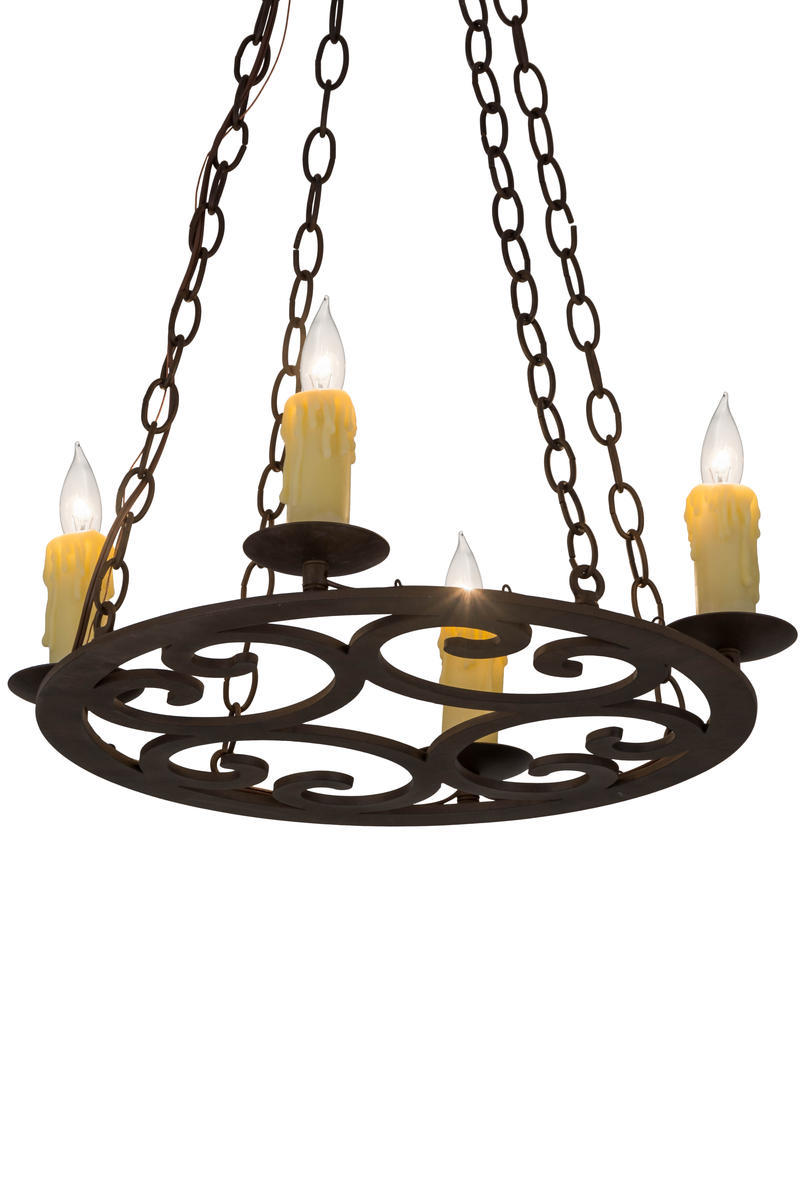 20&#34; Wide Ashley 4 LT Chandelier