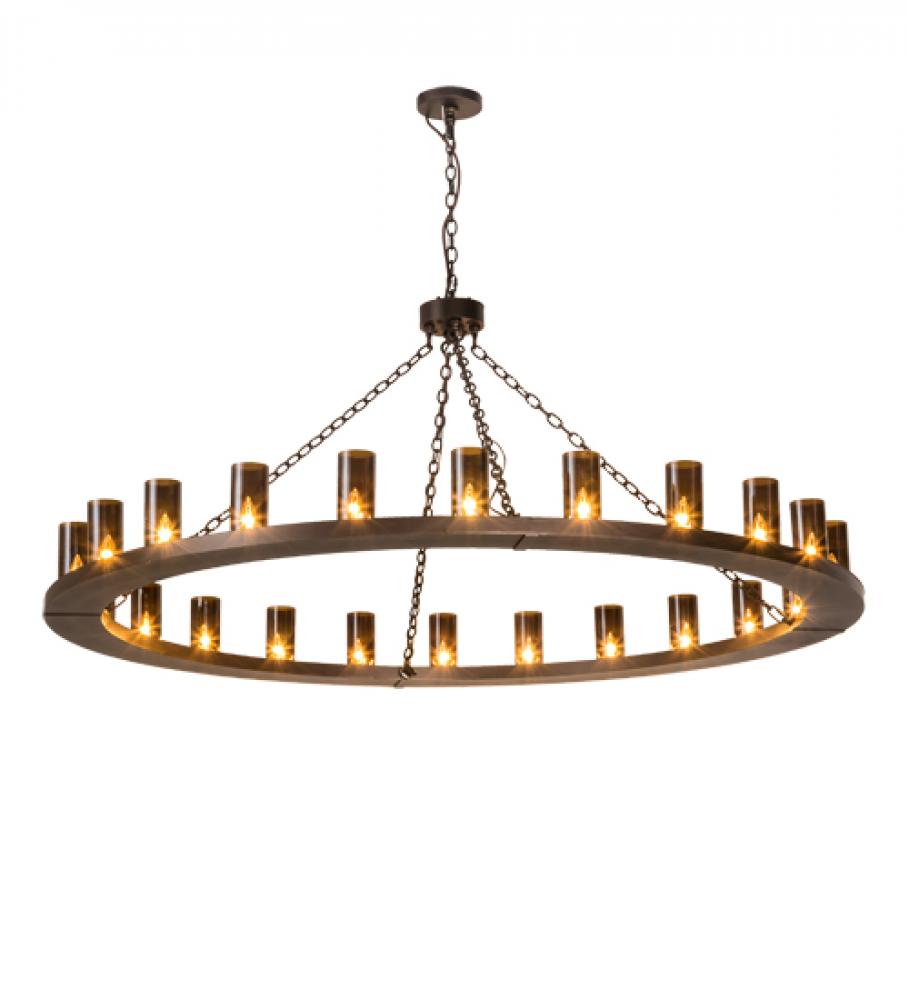 72&#34; Wide Loxley 24 LT Chandelier