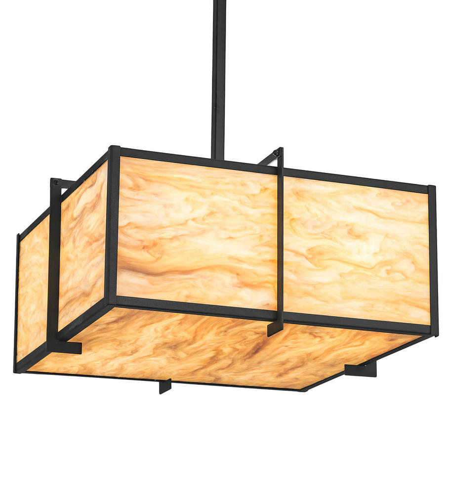 24&#34; Square Martis Inverted Pendant