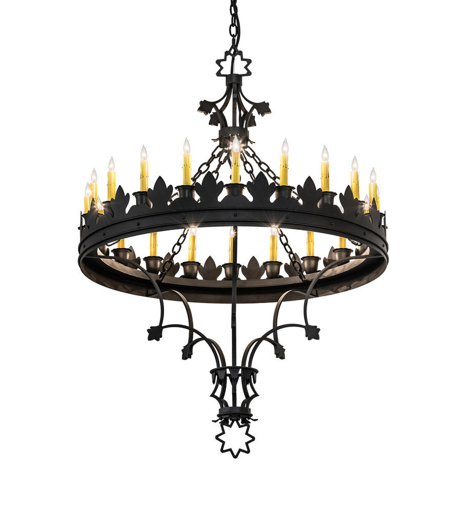 36&#34; Wide Seville 20 Light Chandelier