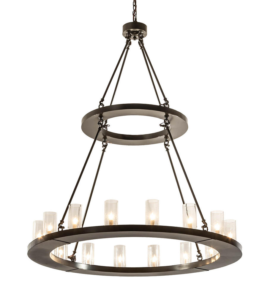 48&#34; Wide Loxley 16 Light Two Tier Chandelier