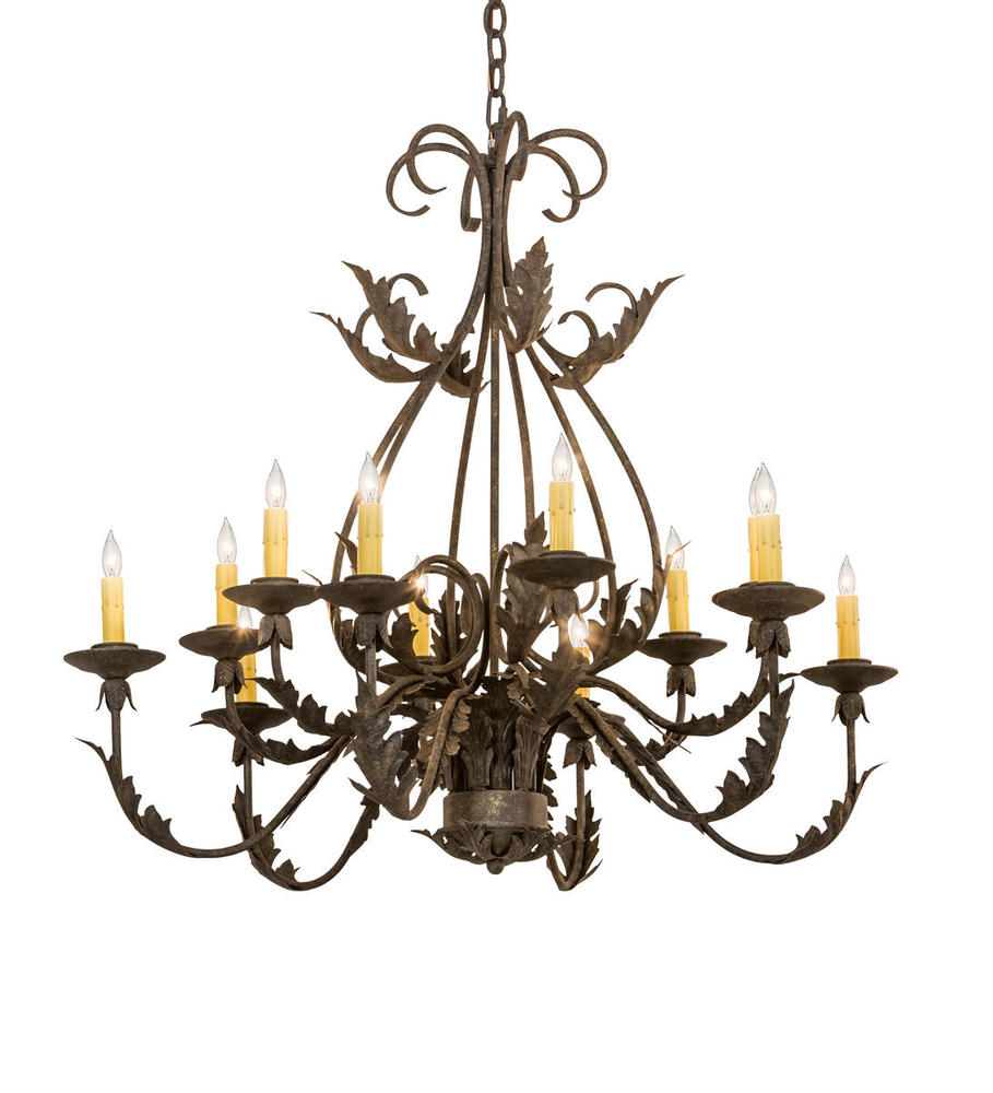 36&#34; Wide French Elegance Chandelier