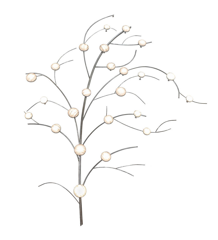 192&#34; Wide Branches Logan Wall Art Fixture