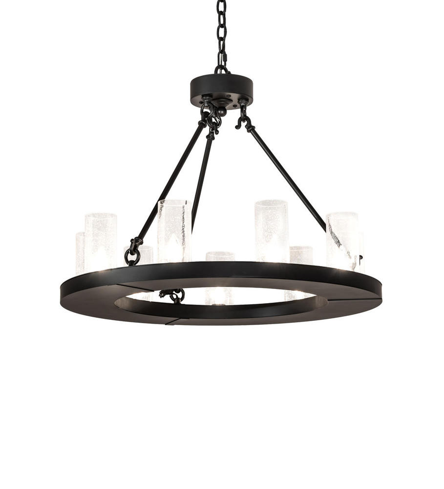 30&#34; Wide Loxley 9 Light Chandelier